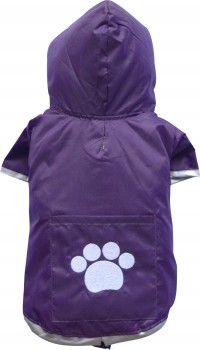 DoggyDolly BIG DOG BD122 Regenmantel für große Hunde lila