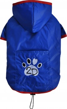 DoggyDolly DR053 Regenmantel für Hunde blau - XXL