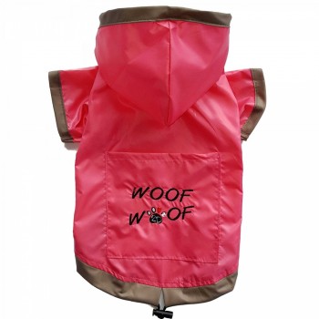 DoggyDolly DR063 Regenmantel für Hunde pink - M