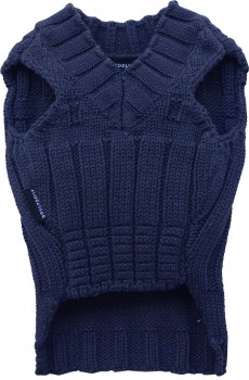 DoggyDolly W072 Strickpullover für Hunde blau - XS