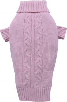 DoggyDolly W098 Strickpullover für Hunde rosa