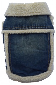 DoggyDolly W120 Winter Hundejacke Jeans blau