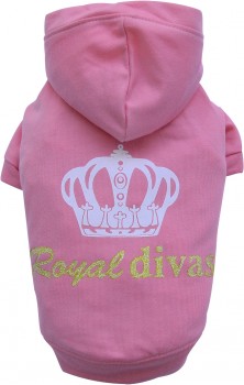 DoggyDolly W231 Kapuzen Pullover für Hunde rosa - S