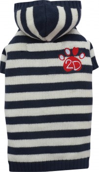 Doggydolly W358 Strickpullover für Hunde gestreift