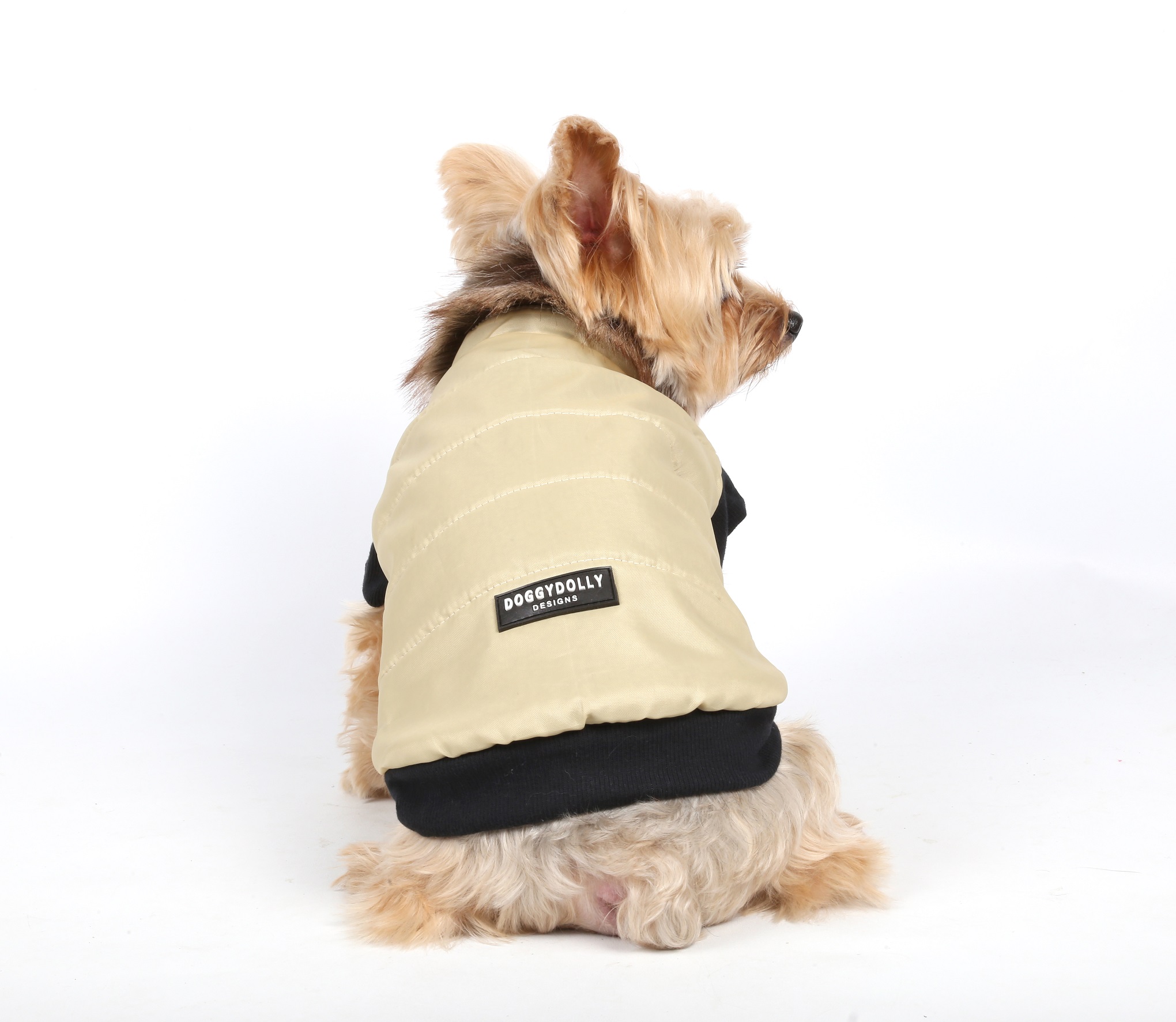 DoggyDolly W028 Winterjacke für Hunde beige LW028L