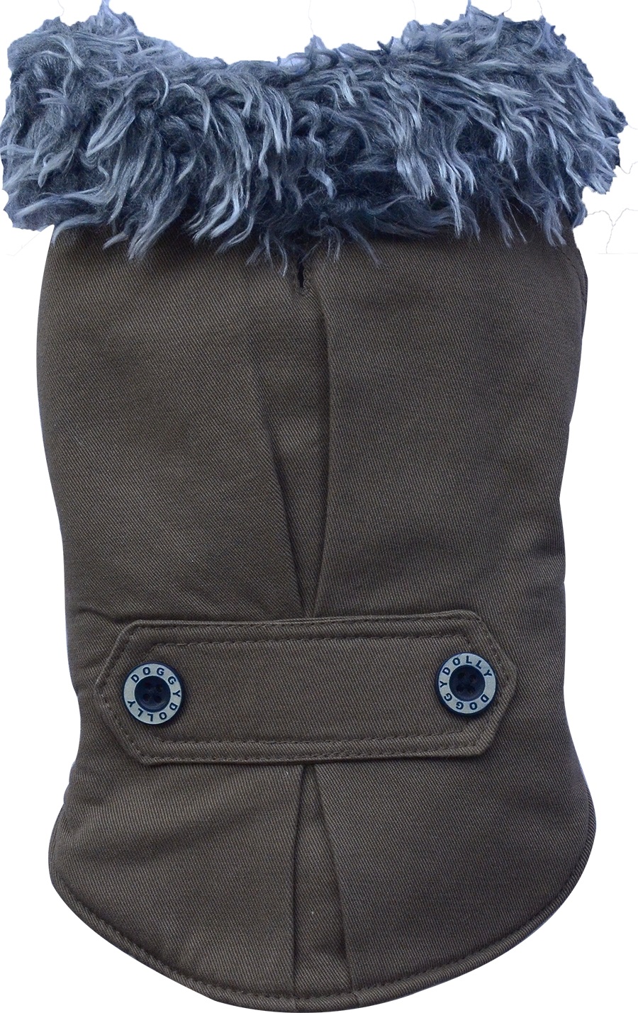 DoggyDolly W207 Wintermantel für Hunde beige MW207M