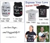 DoggyDolly Partnerlook T-Shirt für´s Frauchen schwarz