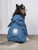 DoggyDolly BIG DOG BD050 Bademantel für große Hunde blau - XL