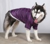 DoggyDolly BIG DOG BD122 Regenmantel für große Hunde lila