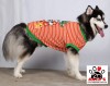 Vorführmodell - DoggyDolly BIGDOG Hundeshirt orange gestreift BD398 - XL