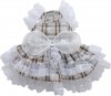 DoggyDolly D310 Hundekleid mit Spitze - XXS