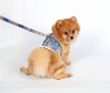 DoggyDolly DCL112 Softgeschirr für Hunde blau kariert - XXL