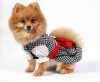 DoggyDolly DL001 Dirndl für Hunde schwarz-weiß - XL