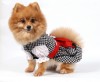 DoggyDolly DL001 Dirndl für Hunde schwarz-weiß - XXL