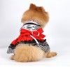DoggyDolly DL001 Dirndl für Hunde schwarz-weiß - XL