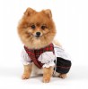 DoggyDolly DL005 Dirndl für Hunde rot-schwarz - XL