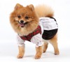 DoggyDolly DL005 Dirndl für Hunde rot-schwarz - M