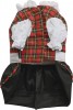 DoggyDolly DL005 Dirndl für Hunde rot-schwarz - L