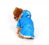 DoggyDolly DR008 Regenmantel für Hunde blau - XS