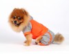 DoggyDolly DR041 Regenanzug für Hunde orange-silber - XL