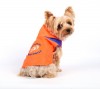 DoggyDolly DR046 Regenjacke für Hunde orange-blau - S