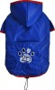 DoggyDolly DR053 Regenmantel für Hunde blau - M