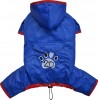 DoggyDolly DR058 Regenoverall für Hunde blau