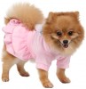 DoggyDolly DRF005 Joggingkleid für Hunde Bunny rosa - XXL