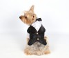 DoggyDolly DST001 Smoking für Hunde schwarz - XL