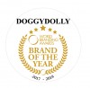 DoggyDolly W379 Hundemantel WOOFWOOF cappuccino - L