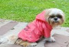 DoggyDolly DR063 Regenmantel für Hunde pink