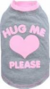 DoggyDolly T142 Hundeshirt "HUG ME" grau - XXL