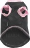 DoggyDolly T235 Hundeshirt "HUG ME" schwarz-pink - XS