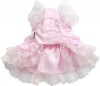 DoggyDolly F031 Brautjungfernkleid für Hunde rosa
