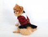 DoggyDolly F020 Smoking Kleid für Hunde rot - S