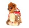DoggyDolly LH002 Lederhose für Hunde braun