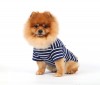 DoggyDolly T280 Hundeshirt gestreift blau - L