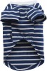 DoggyDolly T280 Hundeshirt gestreift blau - L