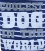 DoggyDolly T280 Hundeshirt gestreift blau - L
