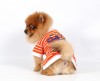 DoggyDolly T540 Hundeshirt Polo orange-weiß - XXL