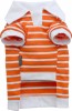 DoggyDolly T540 Hundeshirt Polo orange-weiß - XXL