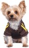 DoggyDolly W030 Kapuzen Pullover für Hunde braun - S