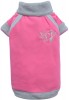 DoggyDolly W059 Fleecejacke für Hunde pink - S