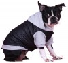 DoggyDolly W109 Parkapullover für Hunde schwarz-grau - M