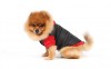 DoggyDolly W110 Parkapullover für Hunde schwarz-rot - XS