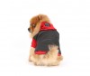 DoggyDolly W110 Parkapullover für Hunde schwarz-rot - XS