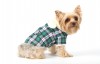 DoggyDolly W153 Teddymantel für Hunde grün -XXL- Brust 56-58 cm Rücken 36-38 cm