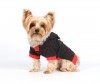 DoggyDolly W158 Fleecepullover für Hunde schwarz -XXL