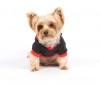 DoggyDolly W158 Fleecepullover für Hunde schwarz - M