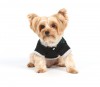 DoggyDolly W169 Kapuzen Pullover für Hunde schwarz-grün